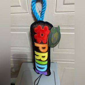 Yes four Pets Dog Toy With Rope And Squeaker.